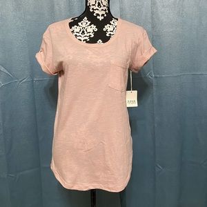 NWT Ana pink tee size small